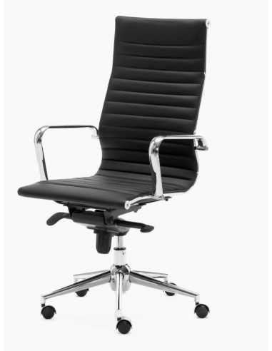 Silla de oficina LONDRES ruedas negro Silla de oficina LONDRES ruedas negro