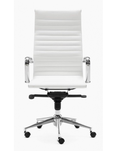 Silla de oficina LONDRES ruedas blanco Silla de oficina LONDRES ruedas blanco