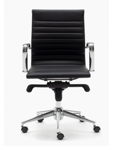 Silla de oficina LONDRES negro ruedas Silla de oficina LONDRES negro ruedas