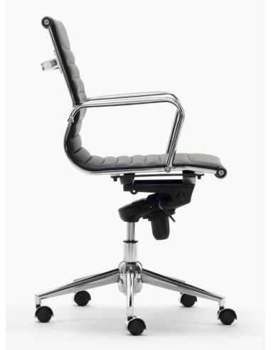 Silla de oficina LONDRES negro ruedas Silla de oficina LONDRES negro ruedas
