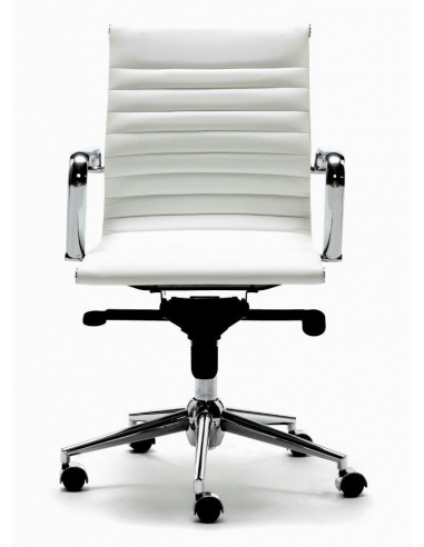 Silla de oficina LONDRES blanco ruedas Silla de oficina LONDRES blanco ruedas