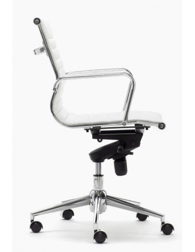 Silla de oficina LONDRES blanco ruedas Silla de oficina LONDRES blanco ruedas