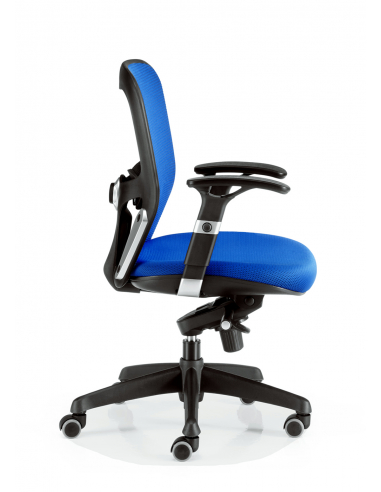 Silla de oficina BOSTON azul