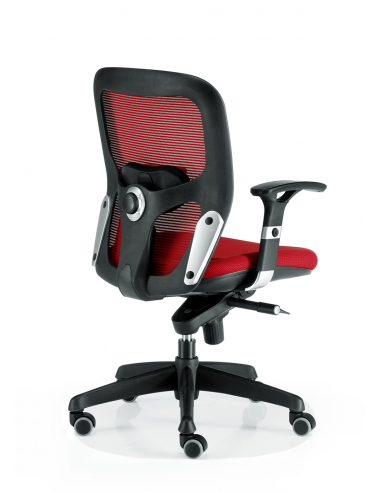 Silla de oficina BOSTON rojo