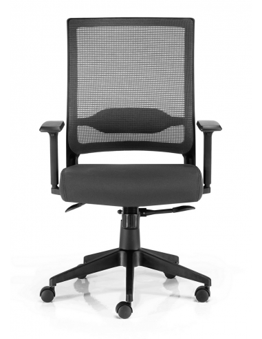 Silla de oficina SIDNEY negro