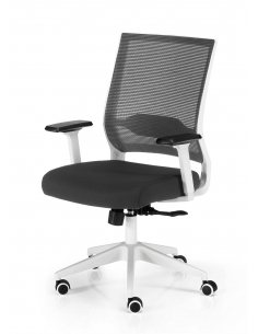 Silla de oficina SIDNEY blanco