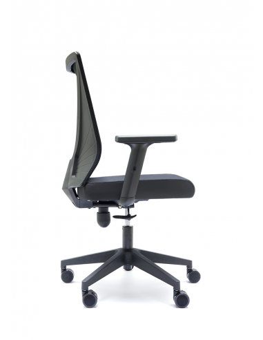 Silla de oficina TIRANA negro