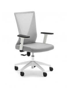 Silla de oficina TIRANA blanco
