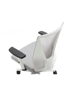 Silla de oficina TIRANA blanco 2