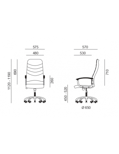 Silla de oficina OSLO Silla de oficina OSLO