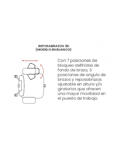 Silla de oficina NIZA negro