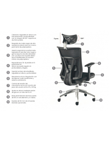 Silla de oficina ANKARA