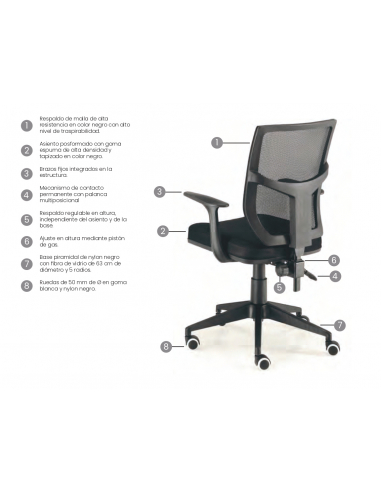 Silla de oficina ROMA Silla de oficina ROMA