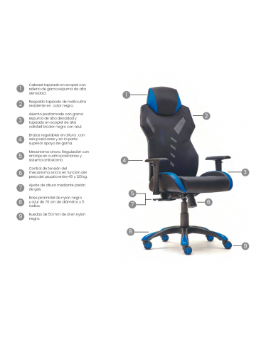 Silla de oficina GALAXY