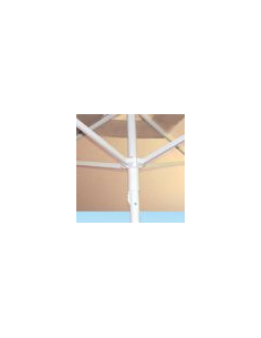 Parasol Aluminio y Acero 2,5 x 2,5 m 2