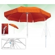 Parasol Aluminio con faldón para hostelería 2m diámetro