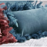 Cojín plumas azul 40x60 cm | Kasas Decoración