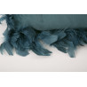 Cojín plumas azul 40x60 cm | Kasas Decoración