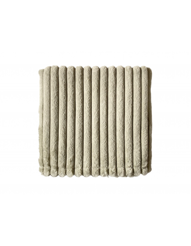 Manta pelo líneas gruesas verde