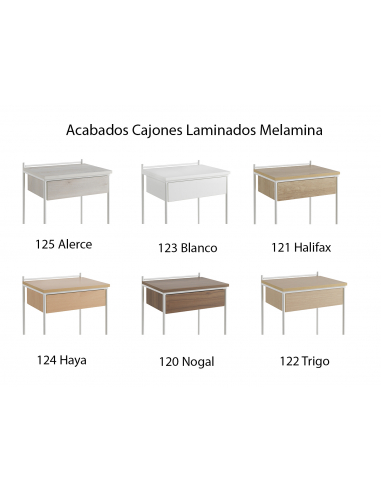 Mesita noche forja 1061