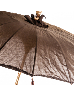 Sombrilla Gela Marrón 2