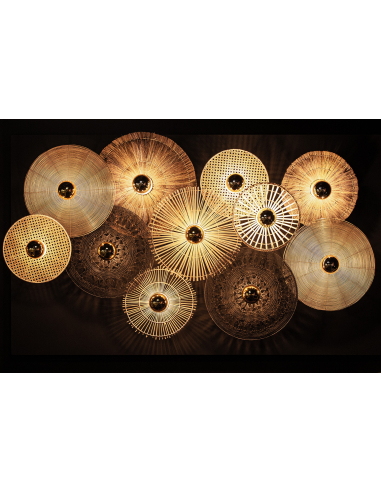 Aplique De Pared Textil