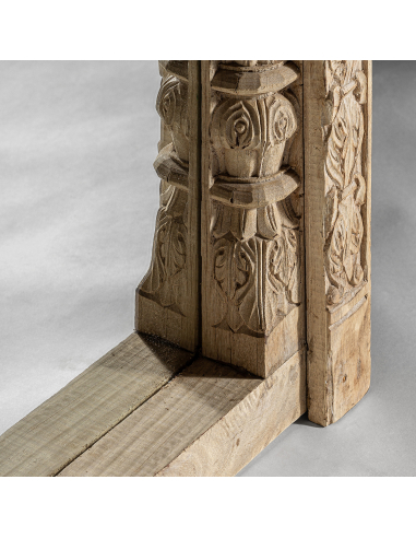 Espejo Estilo Étnico Color Natural