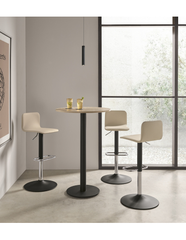 Taburete de Cocina Alto Gas Tom Taburete de Cocina Alto Gas Tom