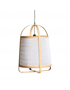 Lámpara De Techo Bambú y... 2