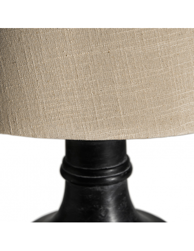 Lámpara De Sobremesa Provenzal Negro...