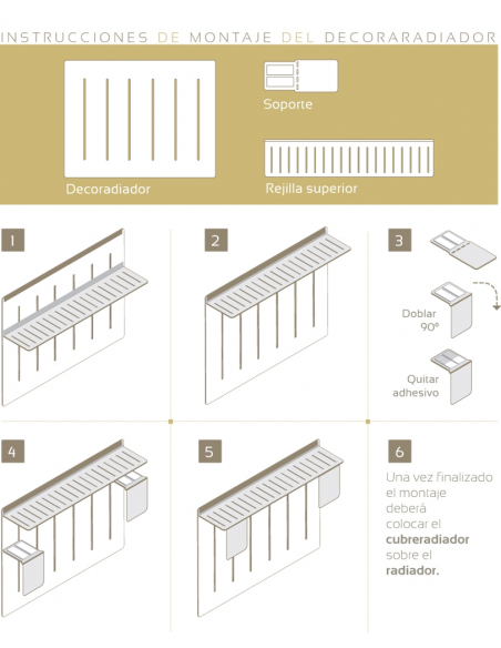 Cubreradiador aluminio Cubreradiador aluminio