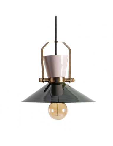 Lámpara De Techo Hierro Color Verde