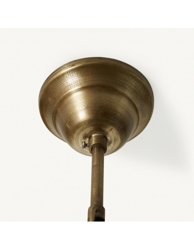 Lámpara De Techo Dorada