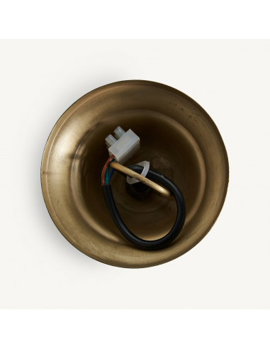 Lámpara De Techo Dorada