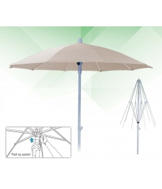 Parasol Aluminio 2m diámetro Textilene