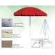 Parasol Aluminio con faldón 2m diámetro