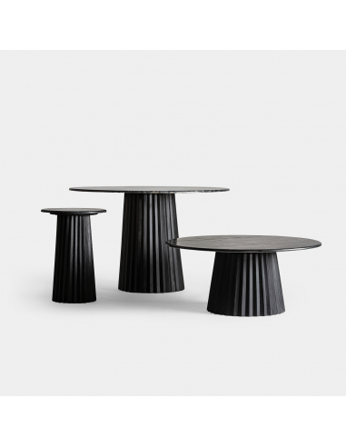 Mesa Comedor Plissé Negra