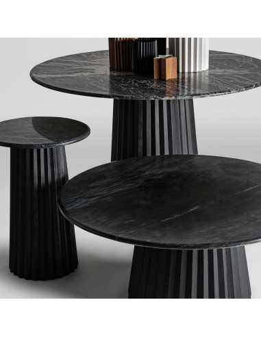 Mesa Comedor Plissé Negra