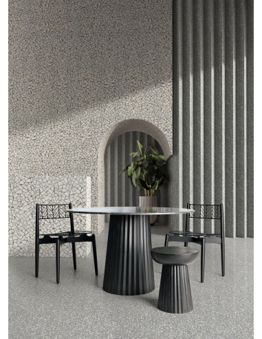 Mesa Comedor Plissé Negra