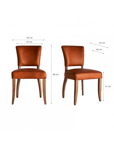 Set dos sillas Tolla