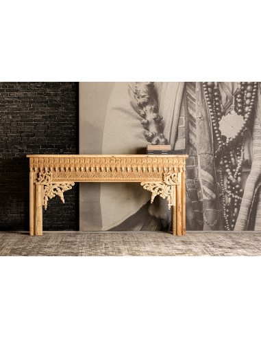 Consola Recibidor de Madera de Teka...