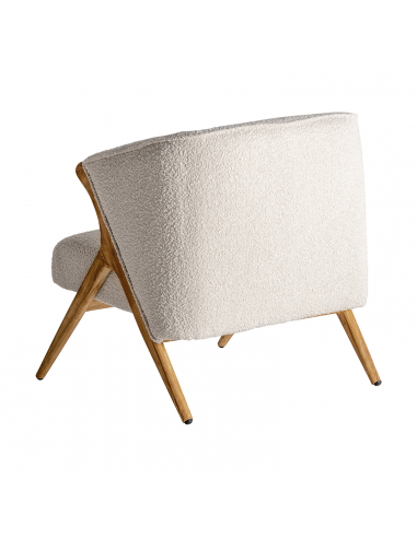Sillón Prati Bouclé Blanco