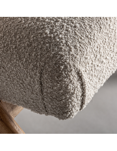 Sillón Prati Bouclé Blanco