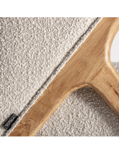 Sillón Prati Bouclé Blanco