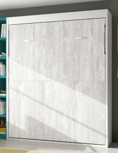 Cama abatible vertical ancha