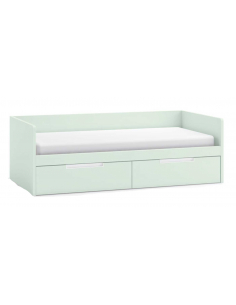 Nido recto con dos cajones...