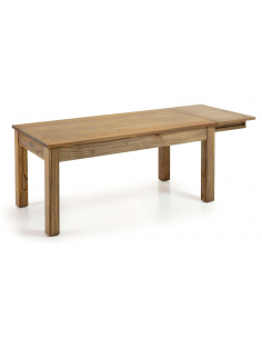 Mesa comedor Merapi 2 cajones y 2 extensibles 2