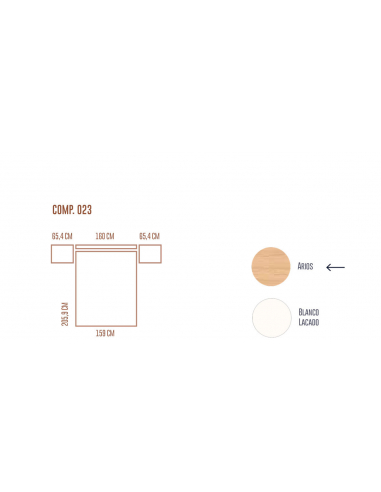 Composición dormitorio matrimonio New... Composición dormitorio matrimonio New...