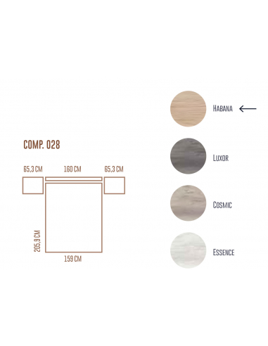 Composición dormitorio matrimonio New...