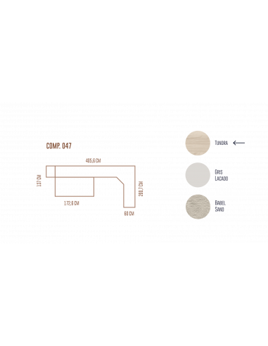 Composición dormitorio cama abatible...
